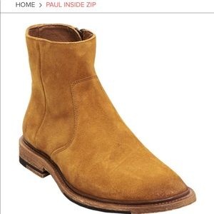 Frye men’s Paul inside zip boot